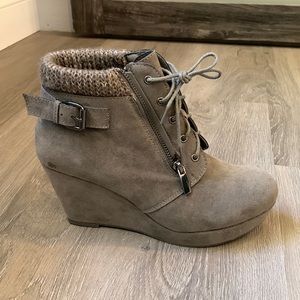 Grey Booties